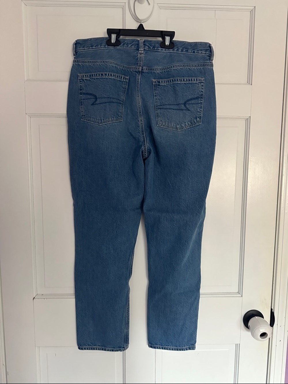 American Eagle Outfitters Mom Jeans Size 12 in Blue - Picture 3 of 11